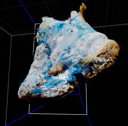 実機での表示結果（角度違い）